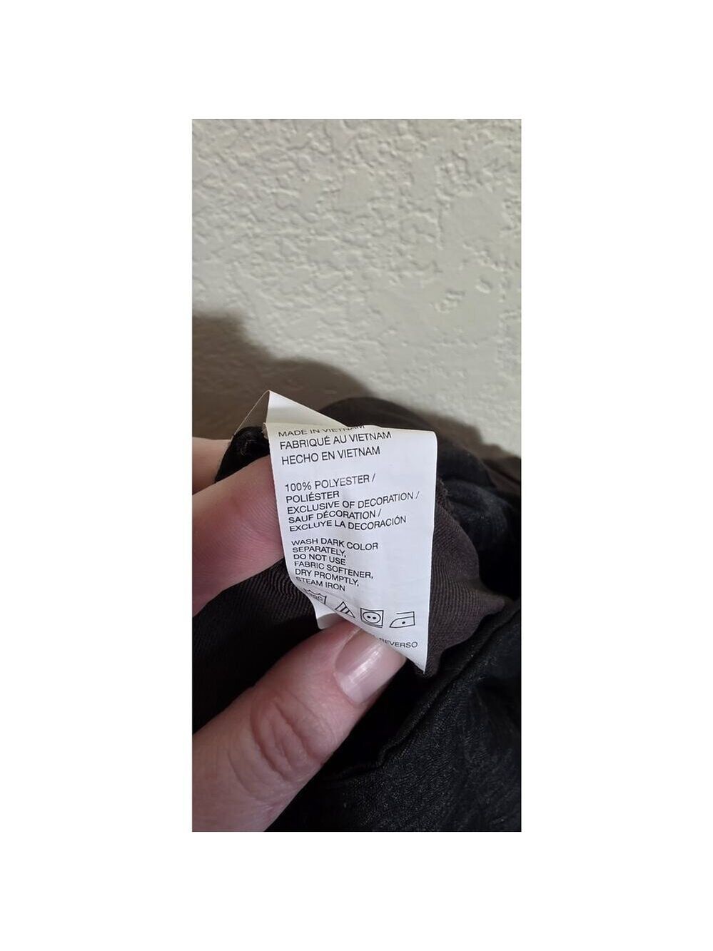 Izod Men’s Dark Brown Flat Front Straight Fit Slacks Dress Pants 38x32 Pleated - Picture 4 of 4